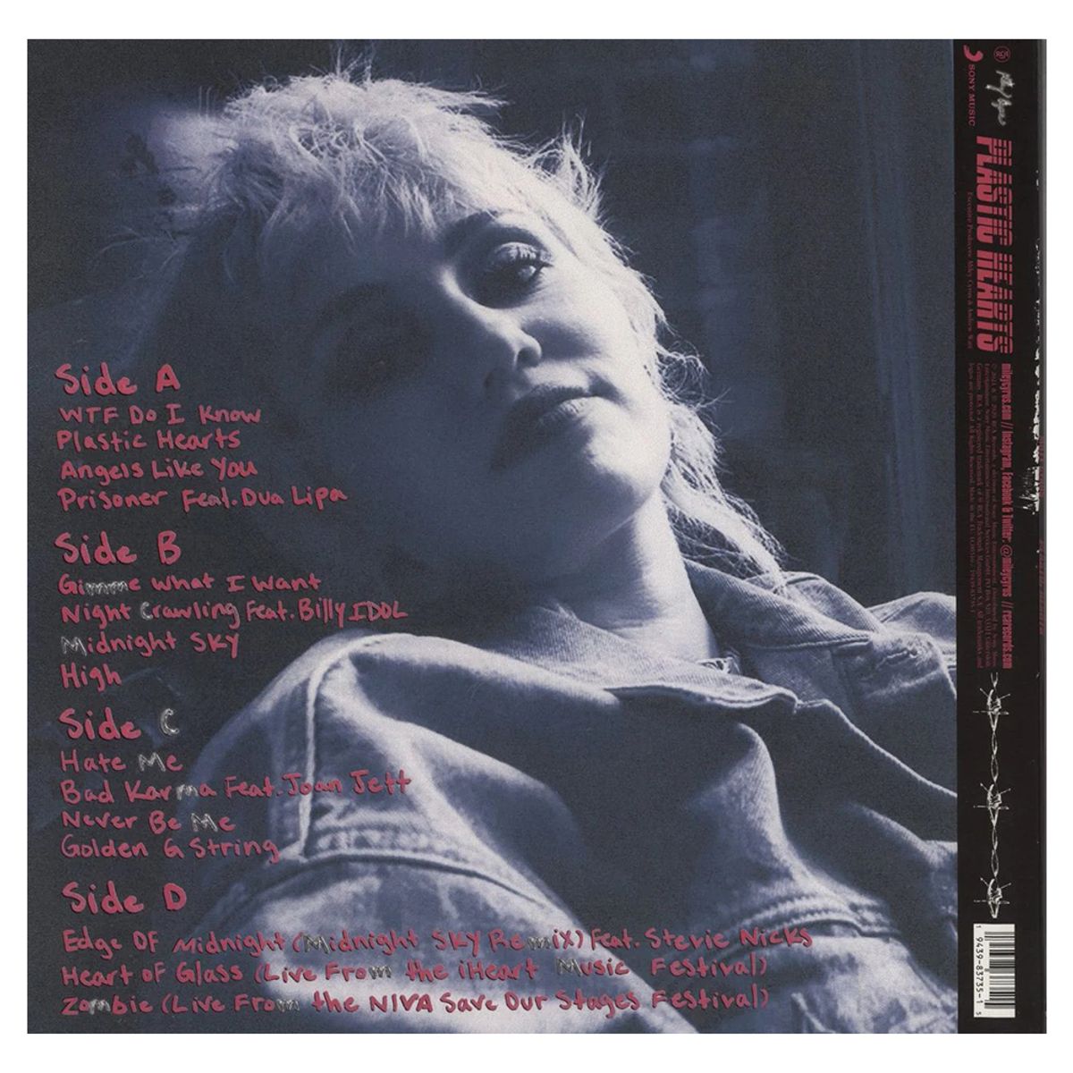 GENERICO - Miley Cyrus - Plastic Hearts - Vinilo Doble