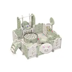 BABYLUNA - Parque de Juegos XXL Centro de Entretenimiento 8 Juegos en 1