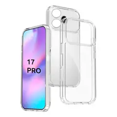 CARCASIA - Carcasa Transparente para iPhone 17 PRO