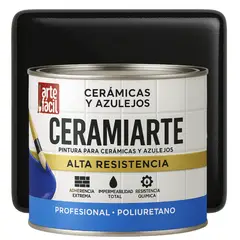 GENERICO - PINTURA CERAMICA AZULEJOS - 1-2 GALON NEGRO ABSOLUTO