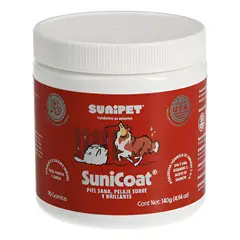 SUNIPET - Sunicoat Suplemento Piel Pelaje Sano Para Perros Gatos 140g