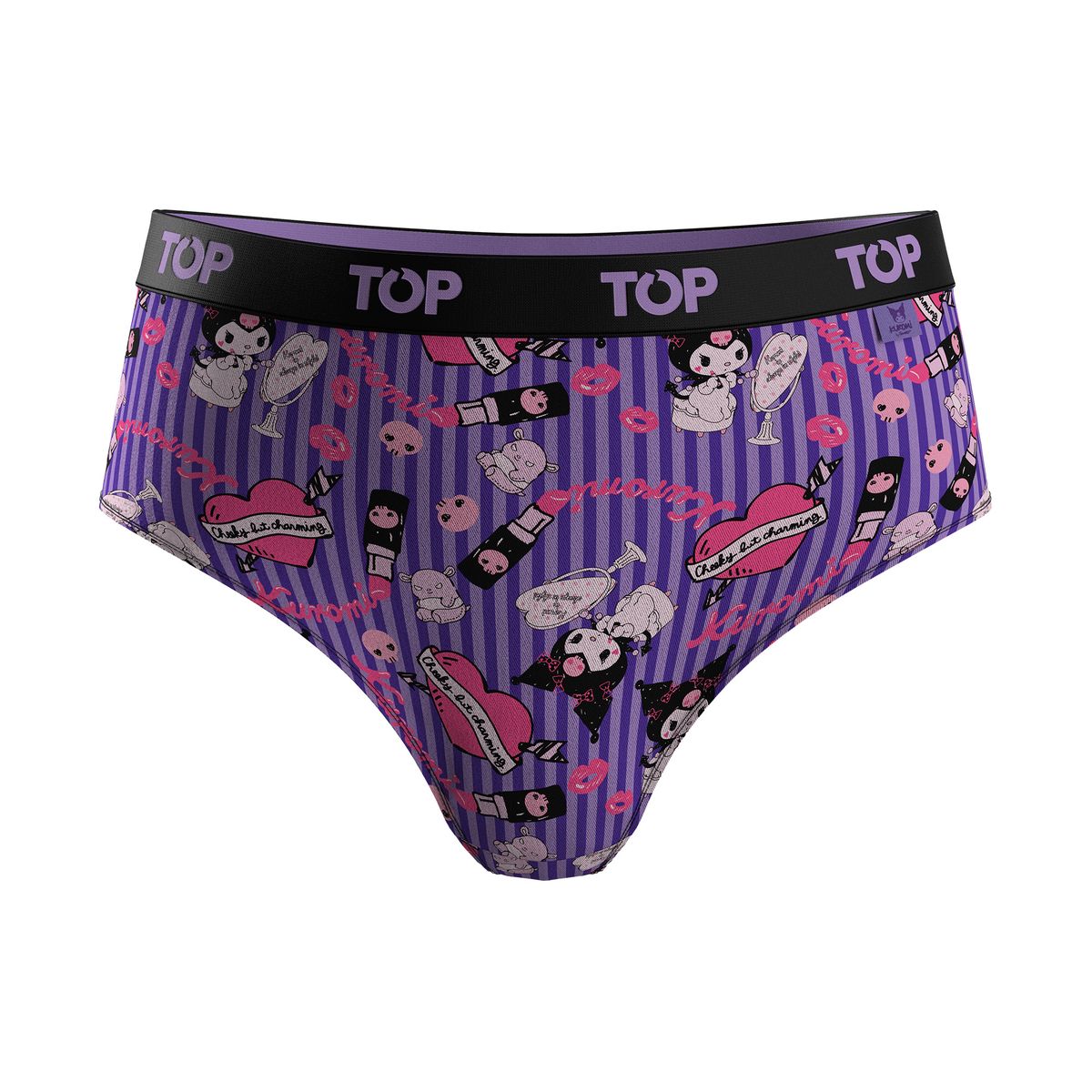 TOP - Calzón Pantaletas NIÑA Algodón Pack 3 Kuromi C3 Top