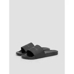 TOMMY HILFIGER - Sandalias Con Logo Negro