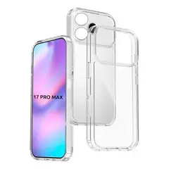 CARCASIA - Carcasa Transparente para iPhone 17 PRO MAX