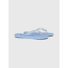 TOMMY HILFIGER - Sandalias Con Suela Dentada Y Logo Celeste Tommy Jeans