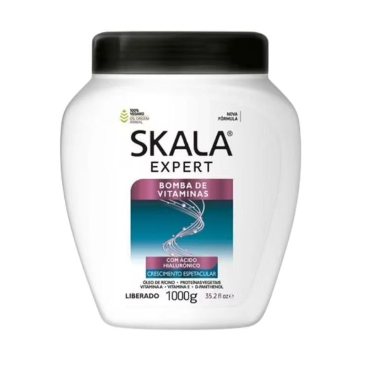SKALA - Mascara Capilar Skala Bomba de Vitaminas 1000ml Fortalece Suaviza