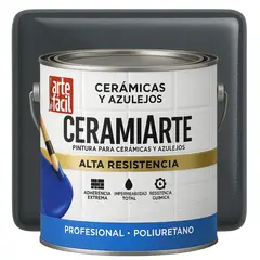 GENERICO - PINTURA CERAMICA AZULEJOS - GALON GRIS GRAFITO