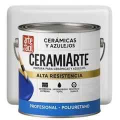 GENERICO - PINTURA CERAMICA AZULEJOS - GALON GRIS PERLA
