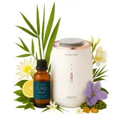 KINEGUN PRO - Pack Difusor inalámbrico Vento Blanco + 30 ml Aceite Puro Neve