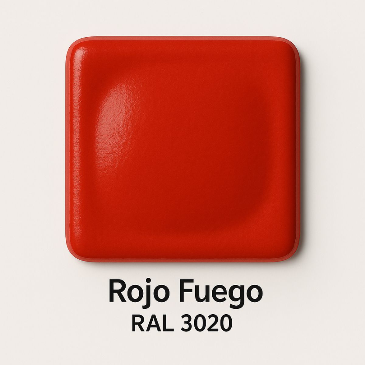 GENERICO - PINTURA CERAMICA AZULEJOS - GALON ROJO FUEGO