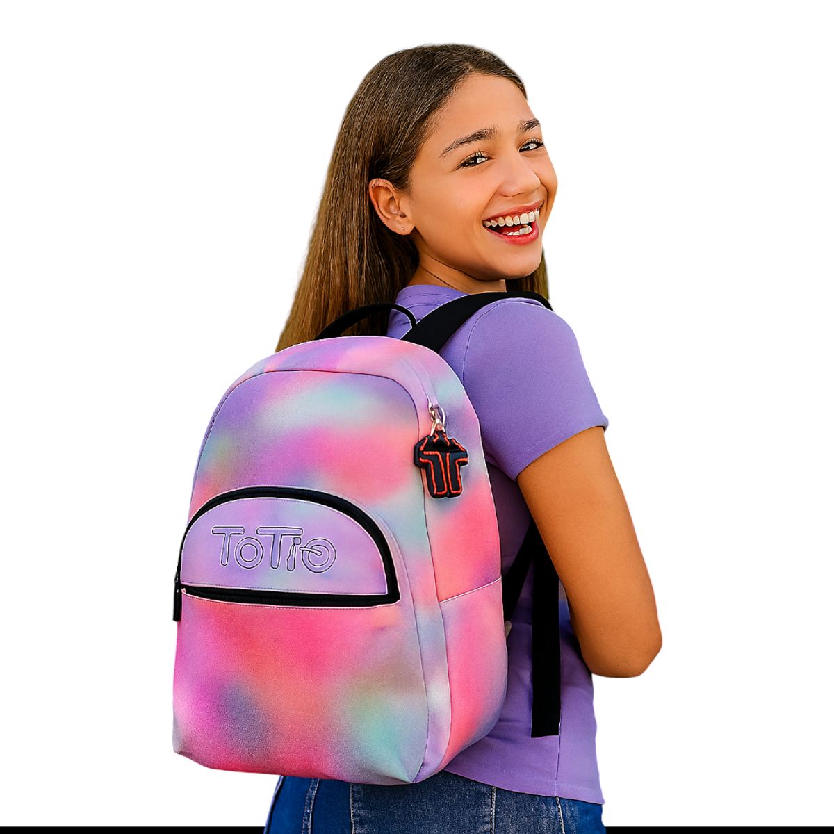 TOTTO - Mochila Escolar Totto Acuarela 20l Resistente Y Ligera 0IN.