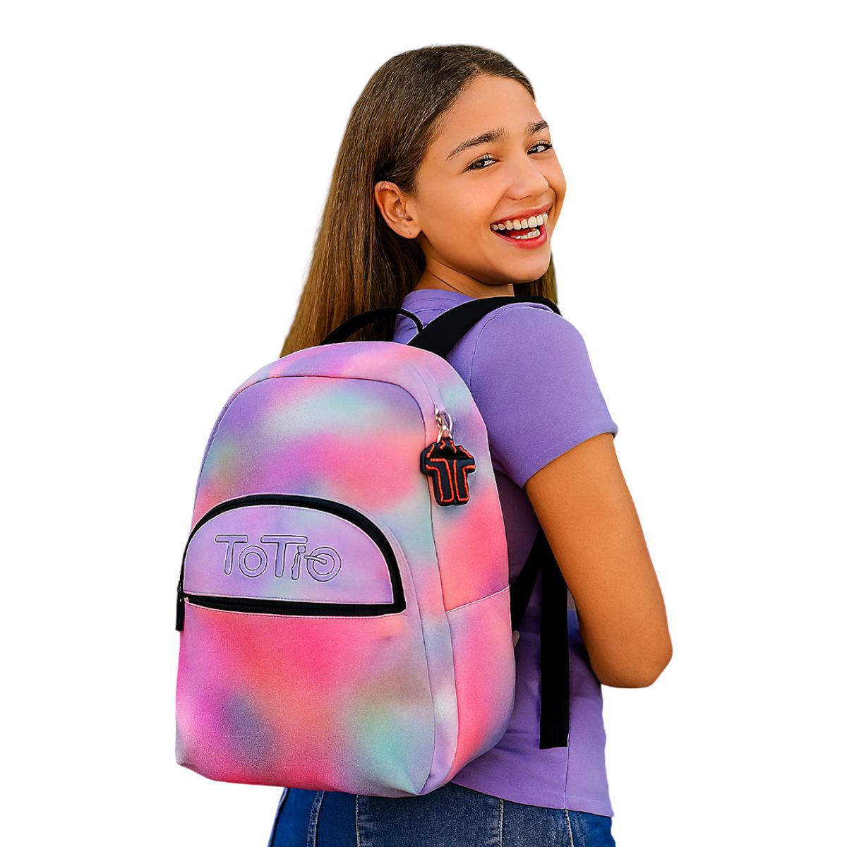 TOTTO - Mochila Escolar Totto Acuarela 20l Resistente Y Ligera 0IN.