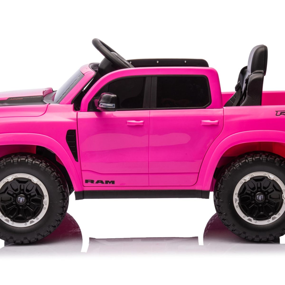 KIDSCOOL - Camioneta Ram 1500 Truck Rosada 12V