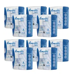 GENERICO - Pañales Para Adultos Comodity Pants Pack X10 X 8 Unid. Grande