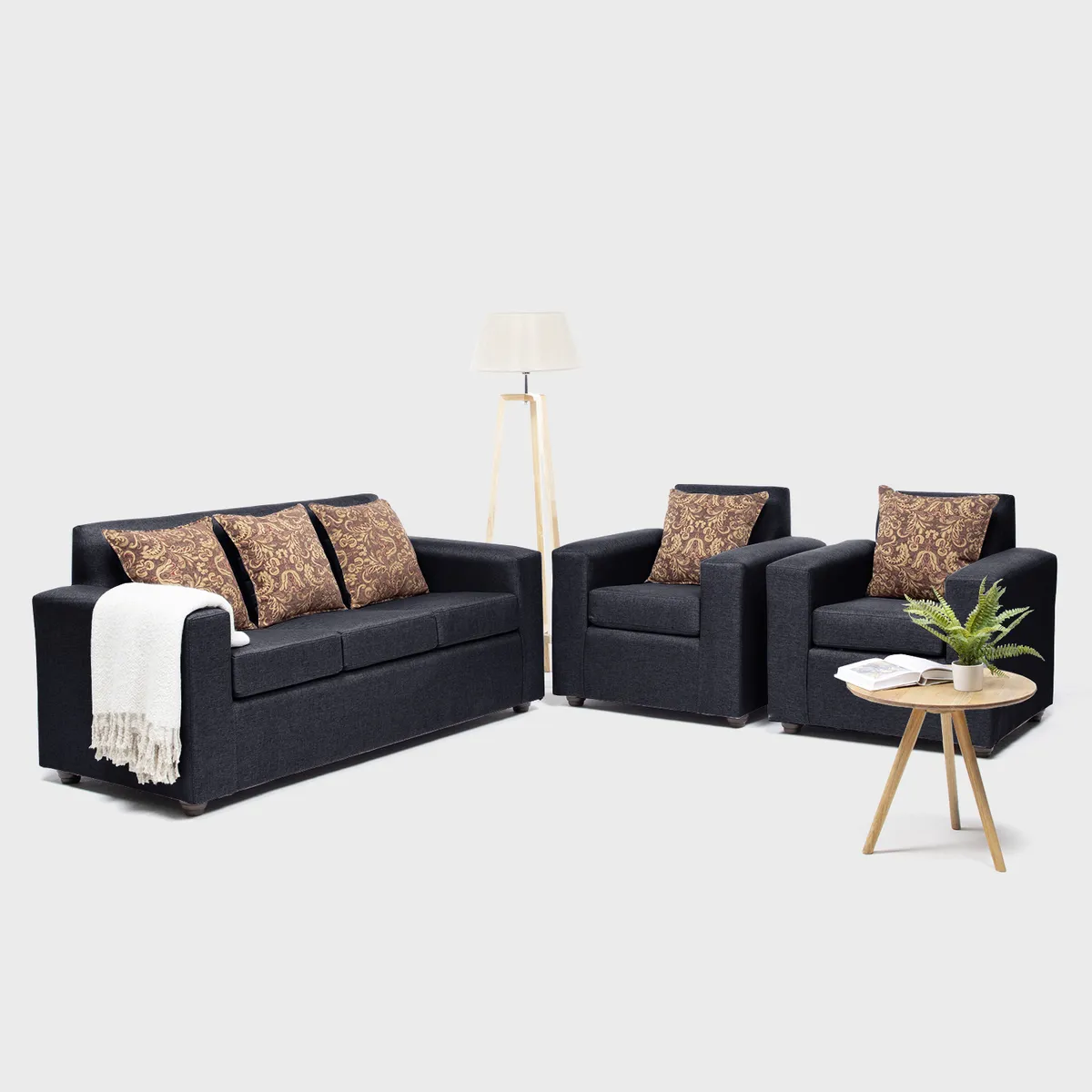 ALMORE - Juego de Living París 3-1-1 ALMORE