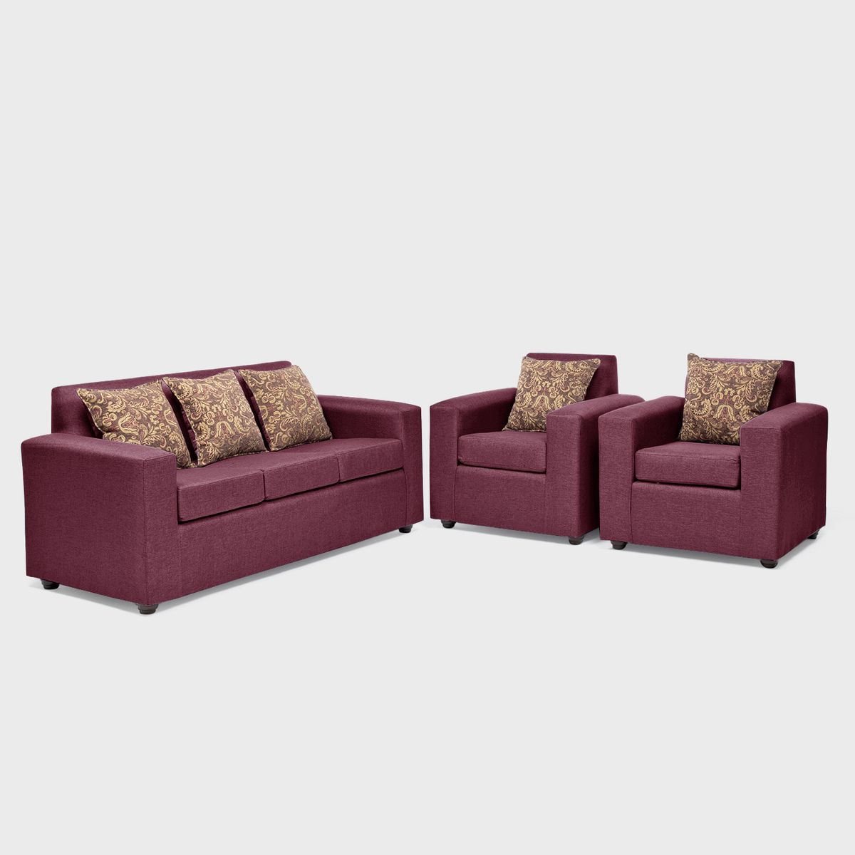 ALMORE - Juego de Living París 3-1-1 ALMORE