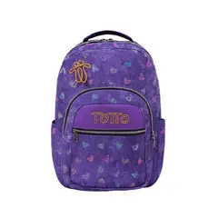 TOTTO - Mochila Escolar Acuarela 20l Durable Y Ligera 4MX