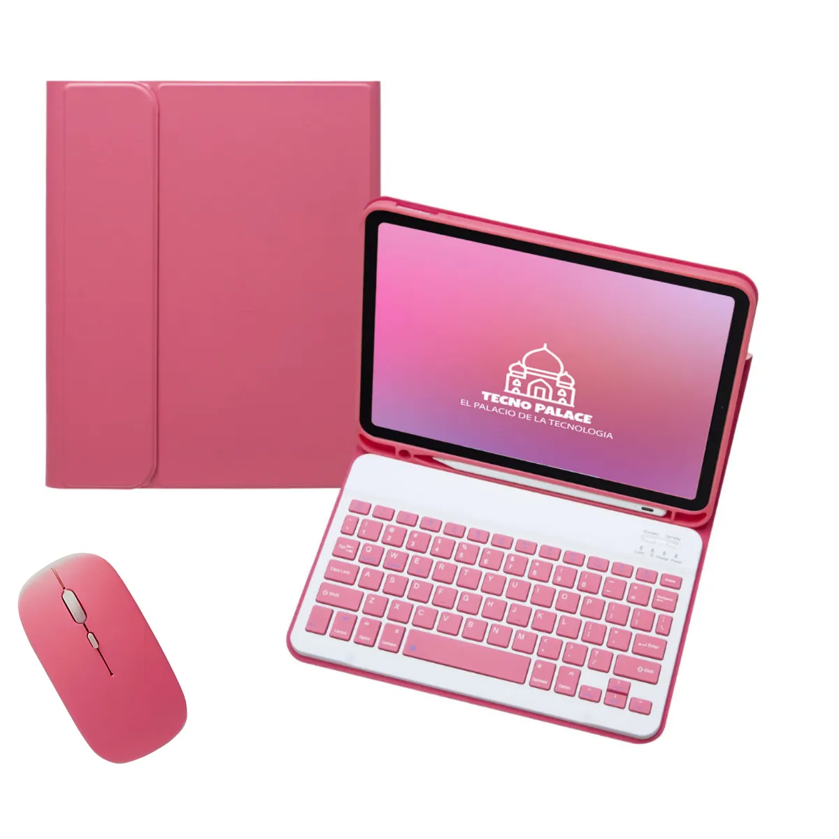 GENERICO - Funda Teclado y Mouse Para Galaxy Tab S11-S10Lite-S10Fe-S9-S9Fe-S8-S7- Letra Ñ