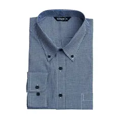 CORRALERO SASTRERIA - Camisa cuadrillé casual Hombre- Negra