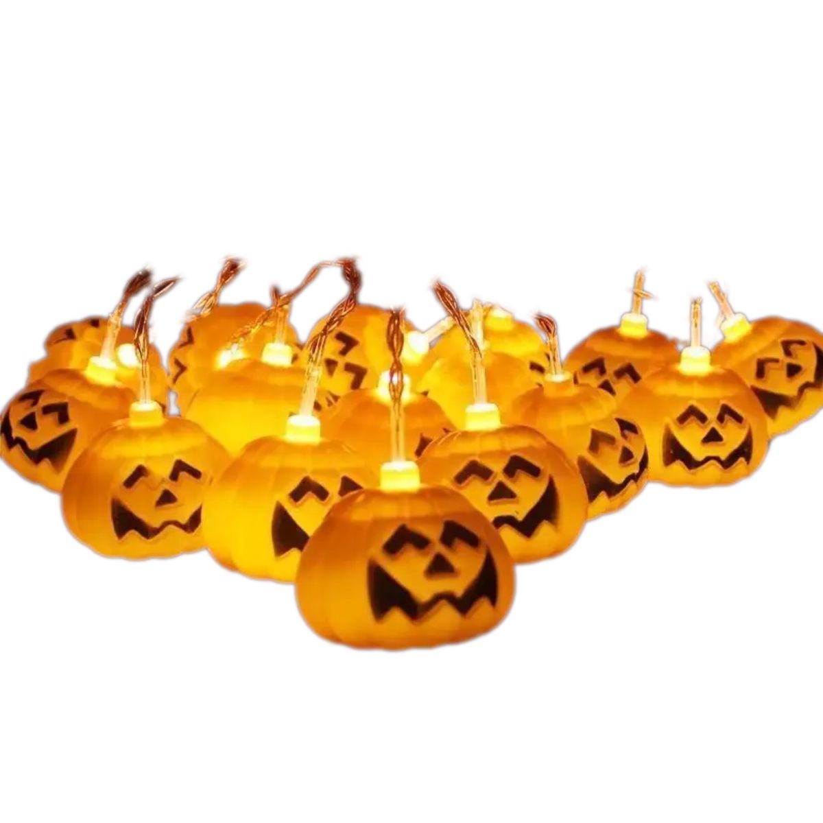 HALLOWEEN - LUCES CALABAZA LISA HALLOWEEN