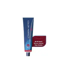 WELLA - Tinte Color Perfect 66.46 Rubio Oscuro Int Rojo Vio 60ml