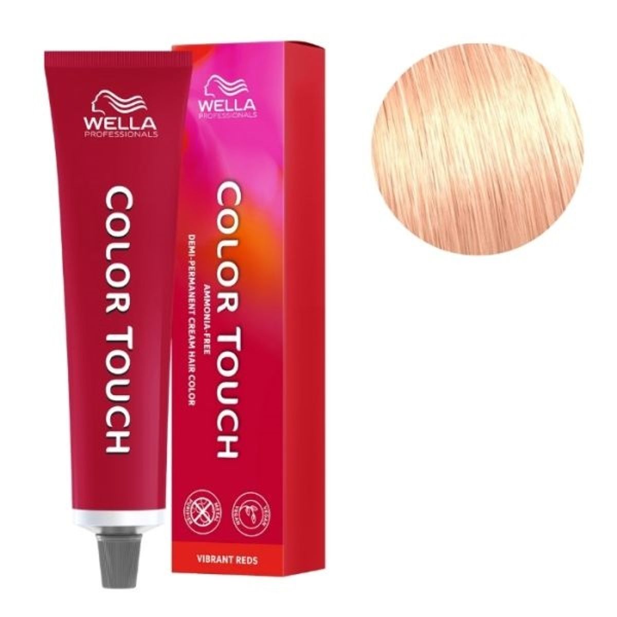 WELLA - Tinte Wella Color Touch 10.34 Rubio Super Claro Dorado Cobrizo 60ml