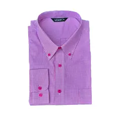 CORRALERO SASTRERIA - Camisa cuadrillé casual Hombre- Rosada