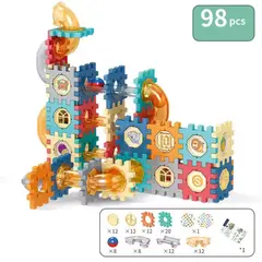GENERICO - Block bloques de construcción 98 pcs magnéticos juguete niños