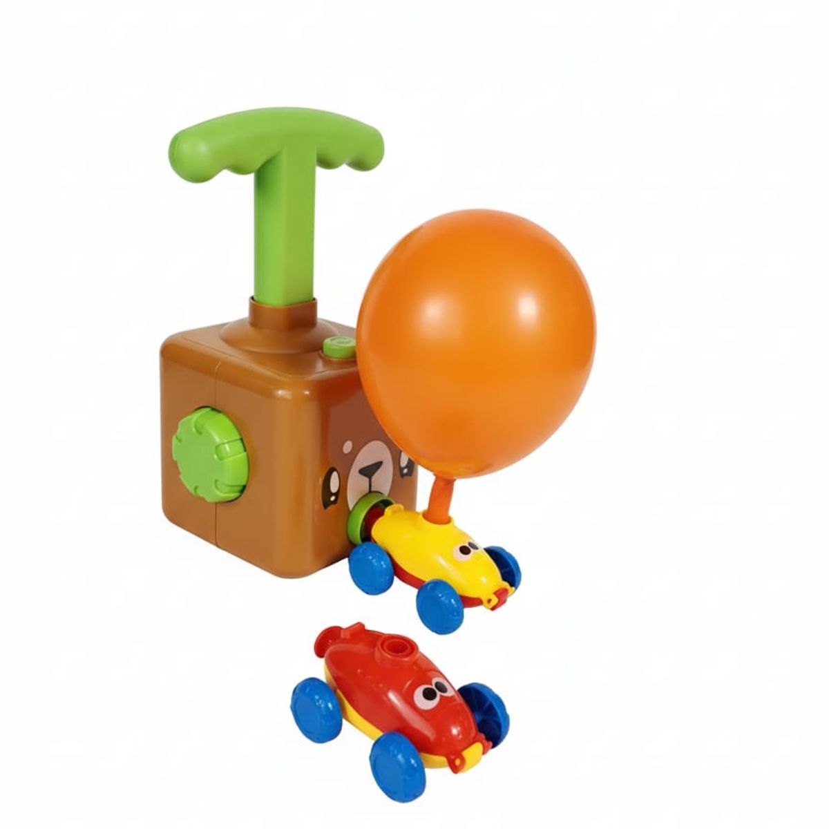 GENERICO - Auto con Globo Bombín Lanzador Inflador Para Niños
