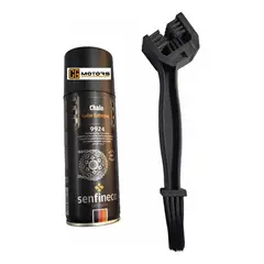 GENERICO - Lubricante De Cadena Para Moto Oringxringzring + Cepillo