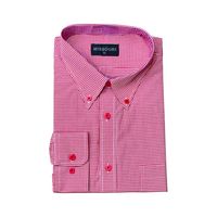 Camisa cuadrillé casual Hombre- Roja