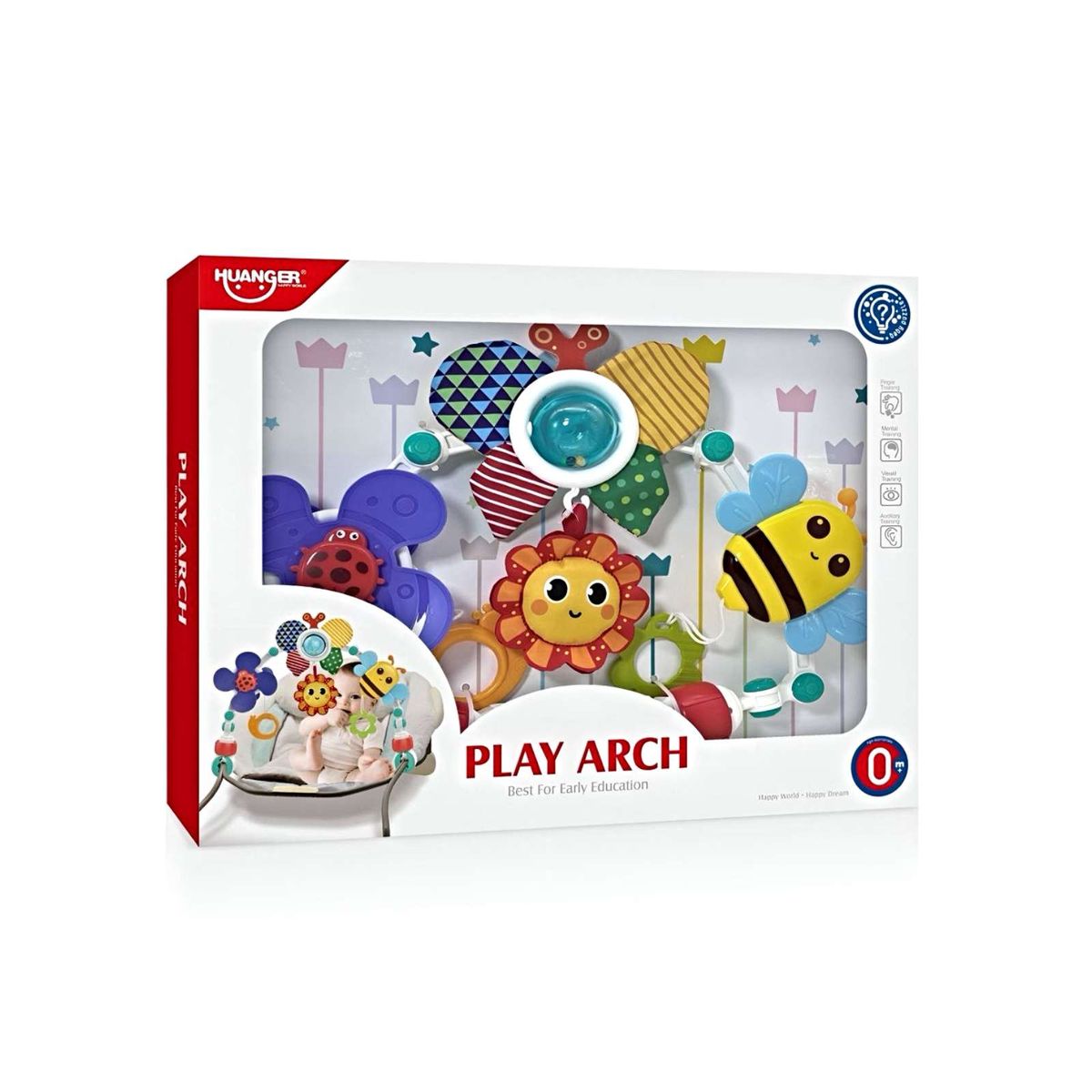 GENERICO - Móvil sensorial multifuncional tipo arco infantil