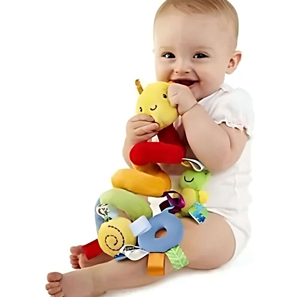 GENERICO - Sonajero espiral colgante para cochecito de bebé