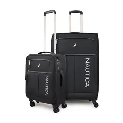 NAUTICA - Pack 2 maletas de tela S+L Valencia 10k y 23k negra