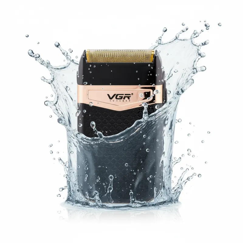 VGR - Afeitadora VGR V-331 Recargable Resistente al Agua IPX4
