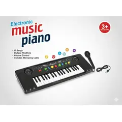 GENERICO - Teclado Piano de aprendizaje para niños con micrófono