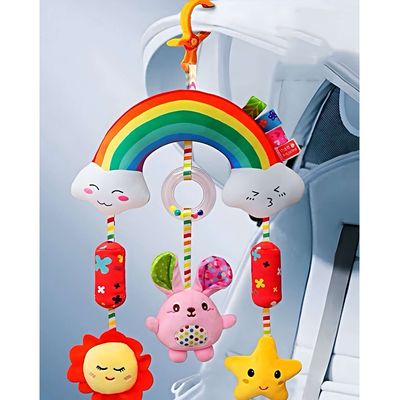 Imagen 2 del producto Juguete móvil de coche para bebé colgante arcoíris