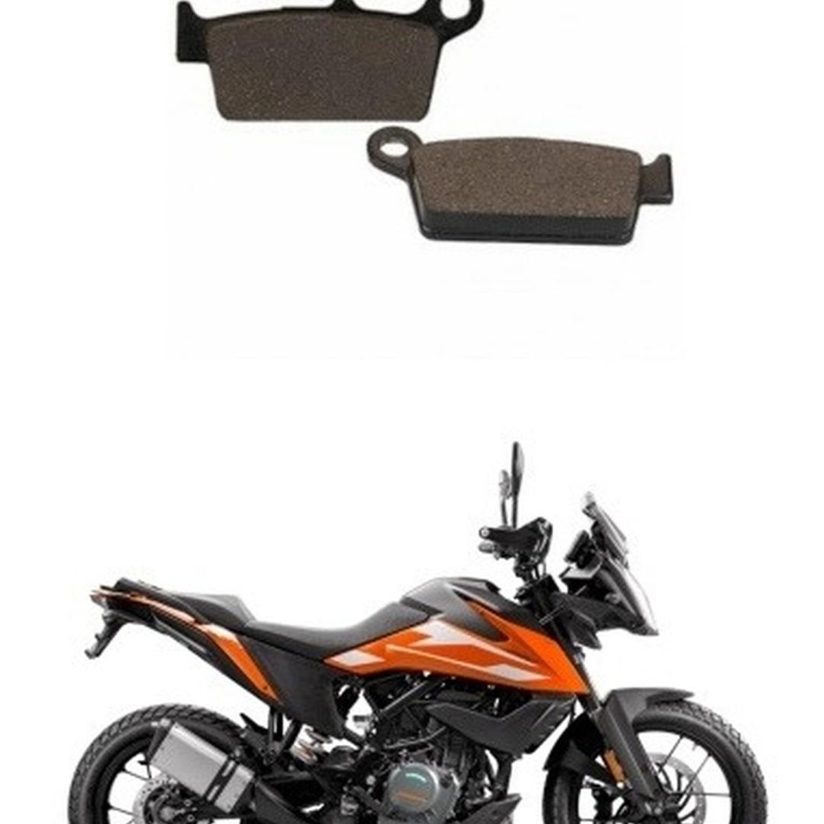 GENERICO - Pastillas Freno Traseras Ktm 250 - 390 Adventure Japonesas