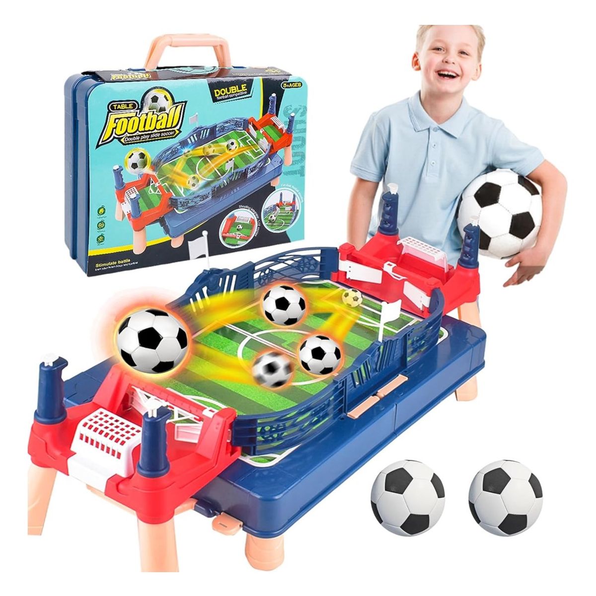 GENERICO - Juguete Futbolín Kit Juego De Mesa Mini Futbolin