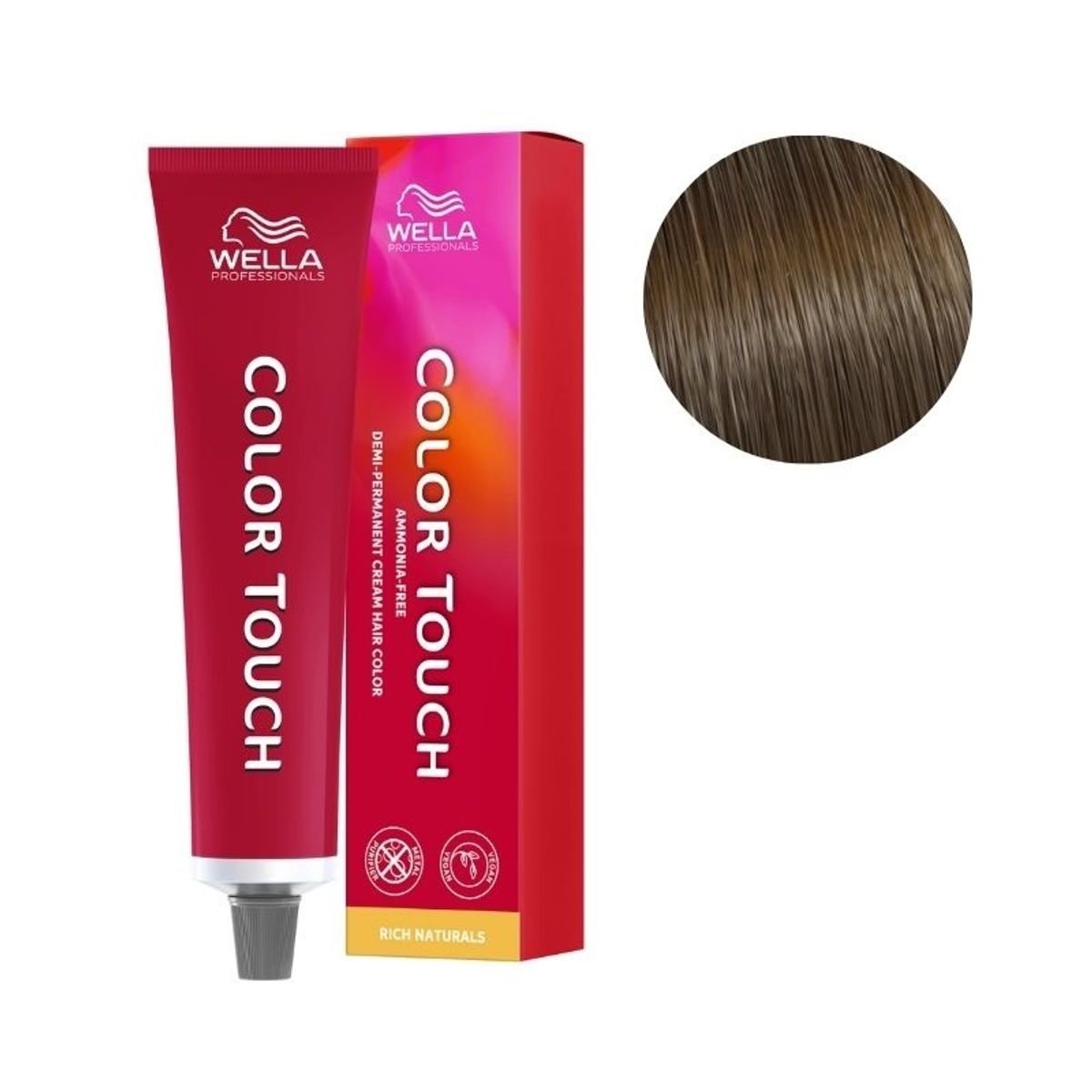 WELLA - Tinte Wella Color Touch 6.3 Rubio Oscuro Dorado 60ml