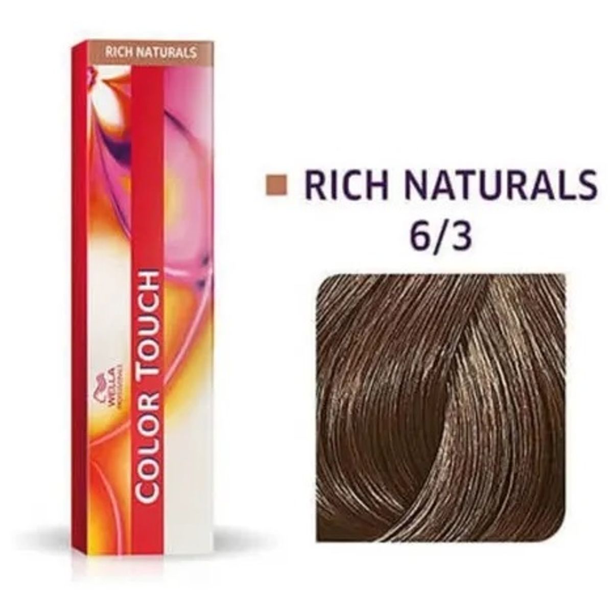 WELLA - Tinte Wella Color Touch 6.3 Rubio Oscuro Dorado 60ml
