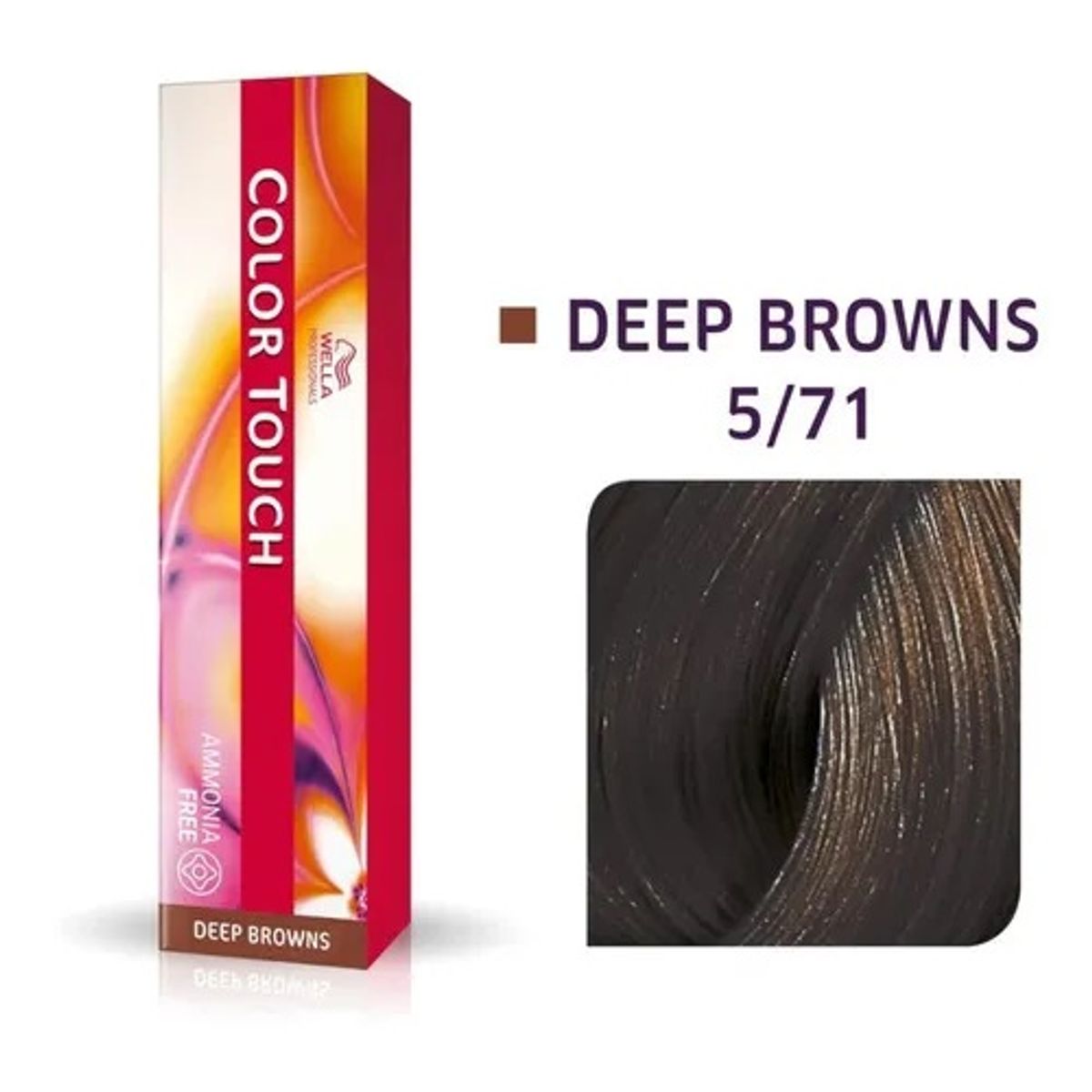 WELLA - Tinte Wella Color Touch 5.71 Castaño Claro Marron Ceniza 60ml