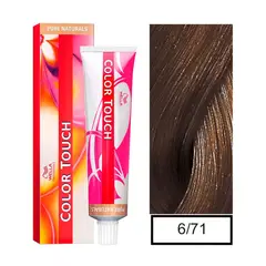 WELLA - Tinte Color Touch 6.71 Rubio Oscuro Marron Ceniza62ml