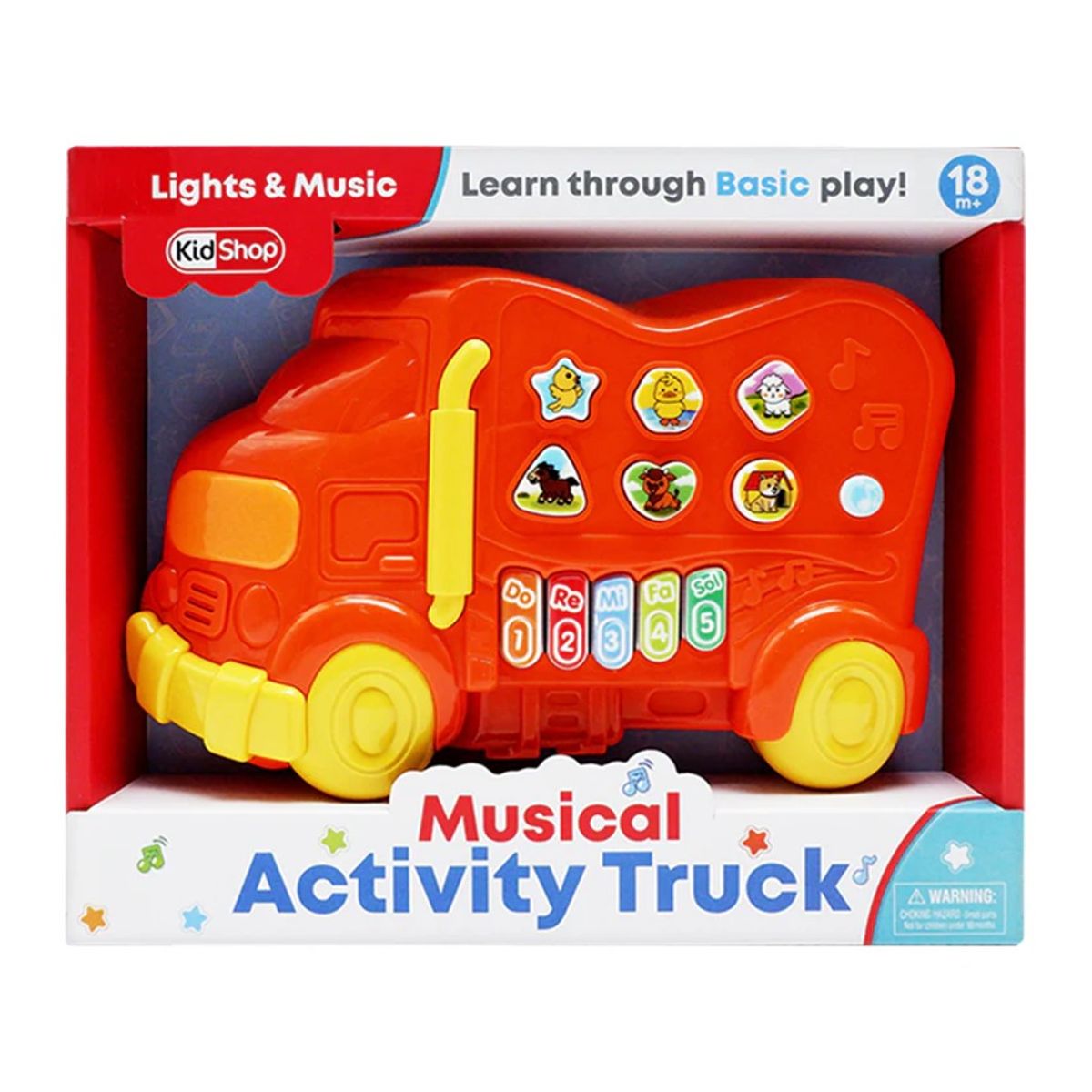 GENERICO - Juguete Mini Piano Camión Musical Sonido Para Niños