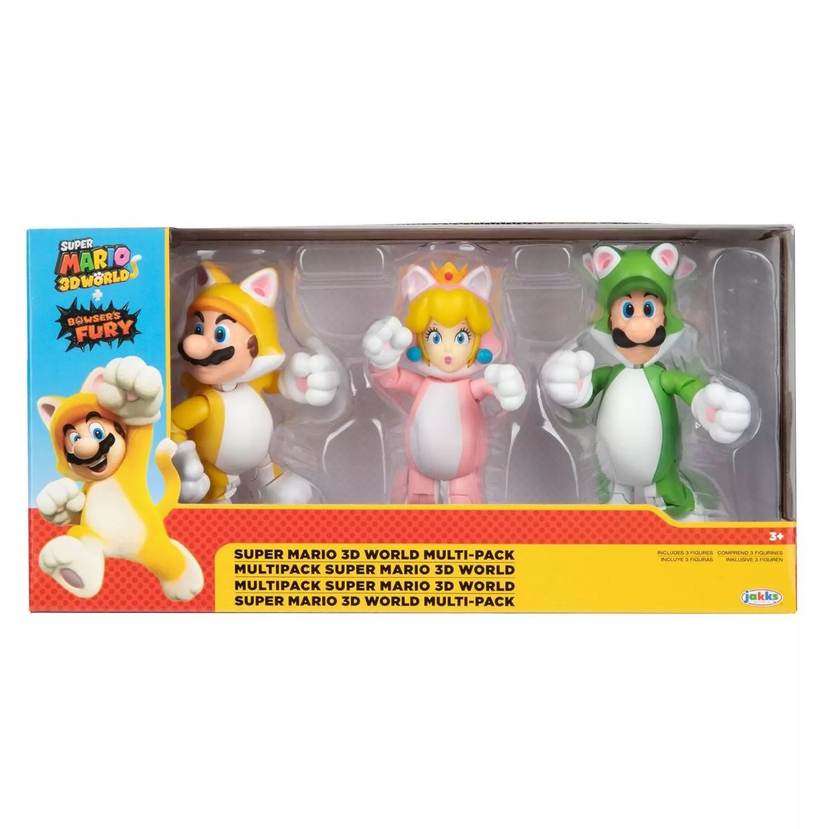 JAKKS PACIFIC - Super Mario 3D World Multi Pack