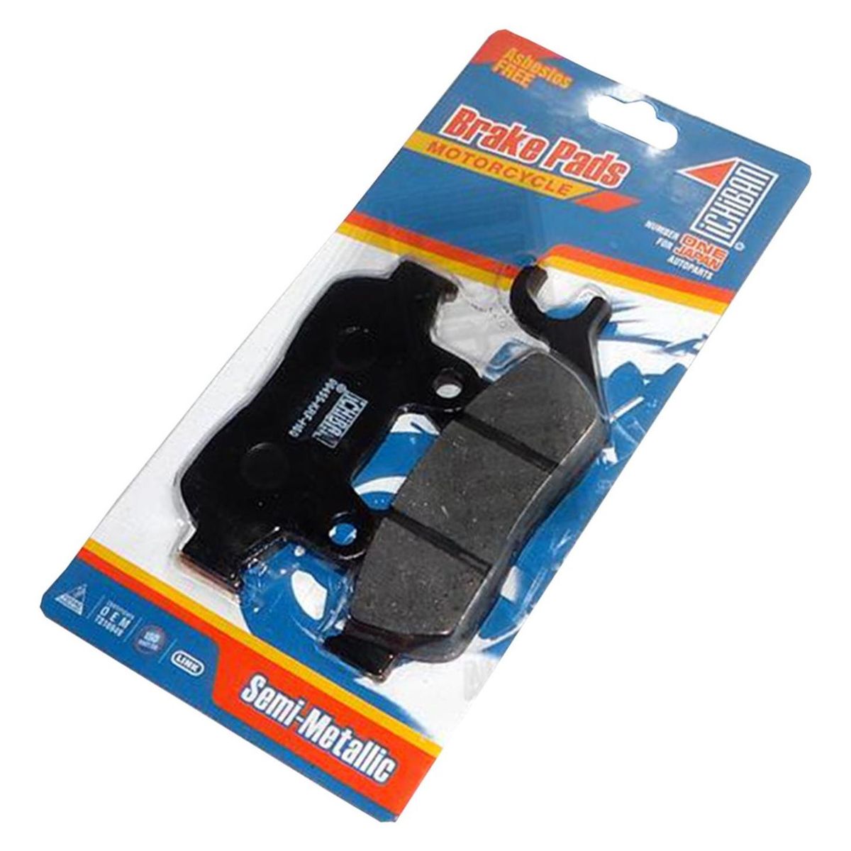 GENERICO - Pastillas Freno Delanteras Honda New Storm 125 Japonesas