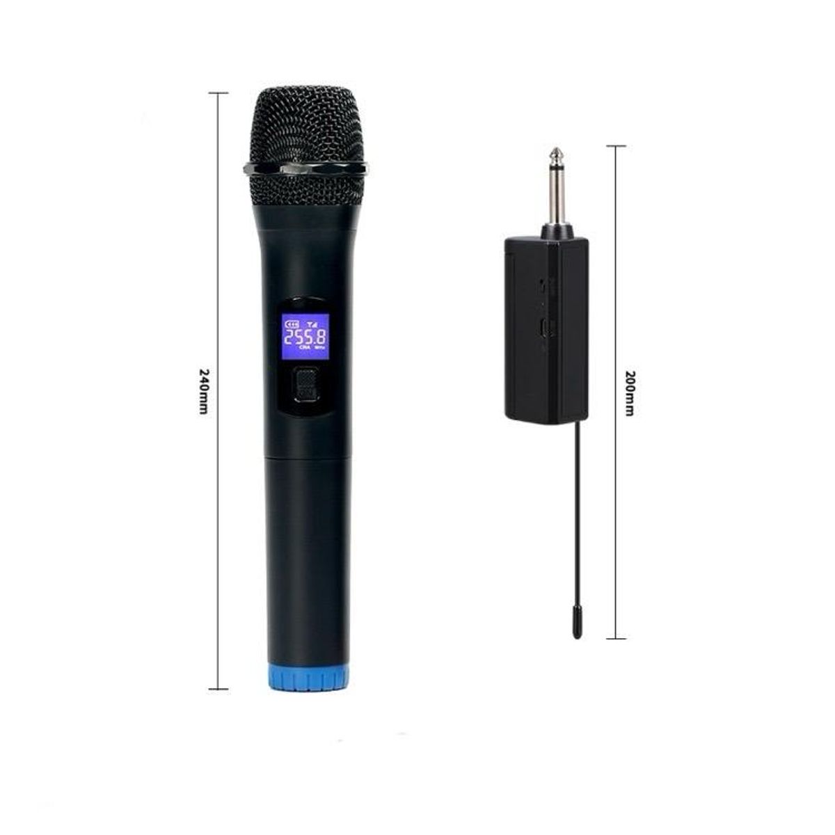 GENERICO - Micrófono Inalámbrico Con Pantalla Sonido Profesional sin Límites