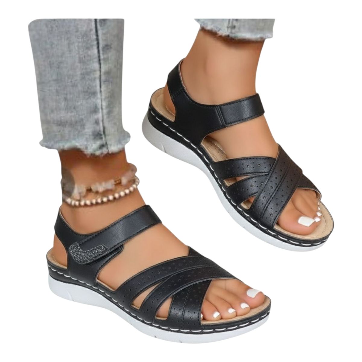 HERIEL - Sandalia Casual Mujer