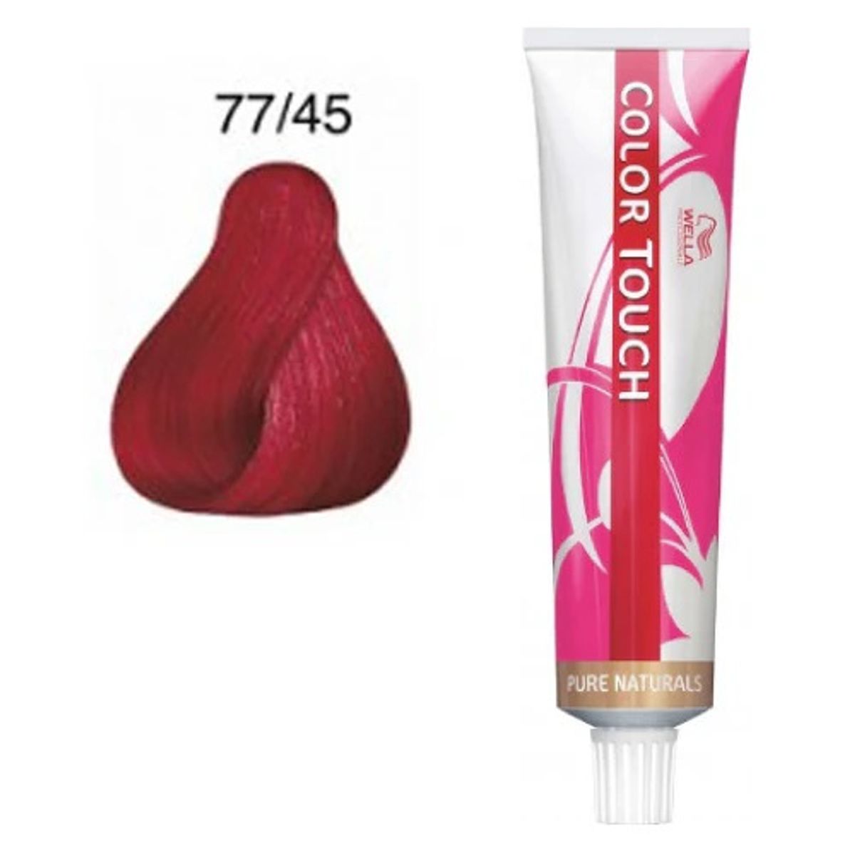 WELLA - Tinte Wella Color Touch 77.45 Rubio Mediano Intenso Rojo Caoba 60ml