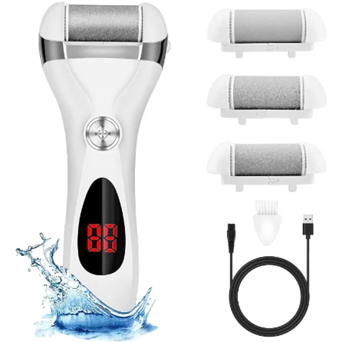 GENERICO - Máquina Removedora De Callos Exfoliadora P Pies Recargable